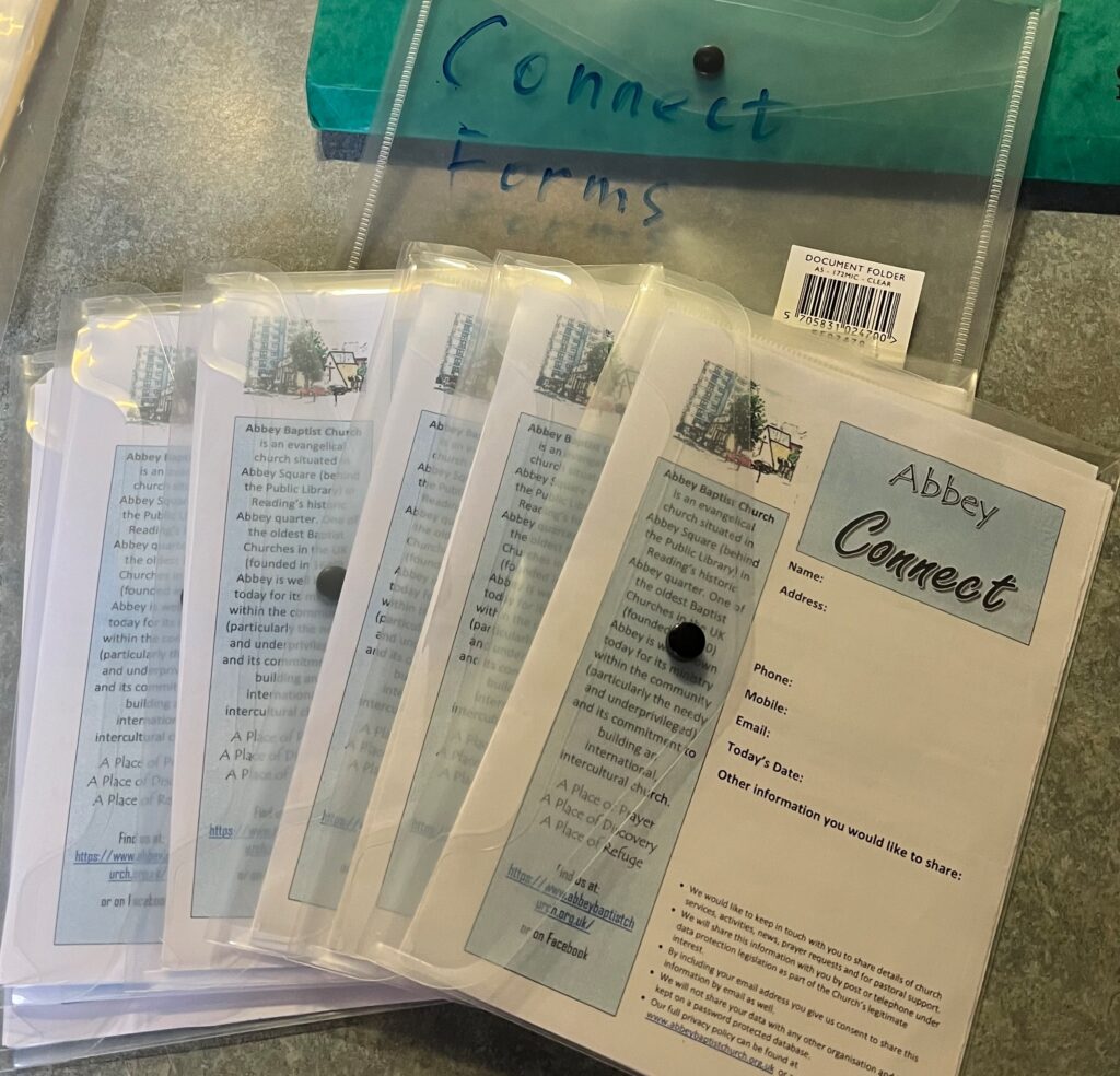 Welcome Team Leaflets